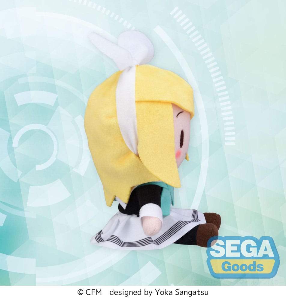 Character Vocal Series 02: Kagamine Rin/Len Fuwa Petit Mini Plüschfigur Kagamine Rin Uniform Ver. (EX) 16 cm Plüschtier Yokina