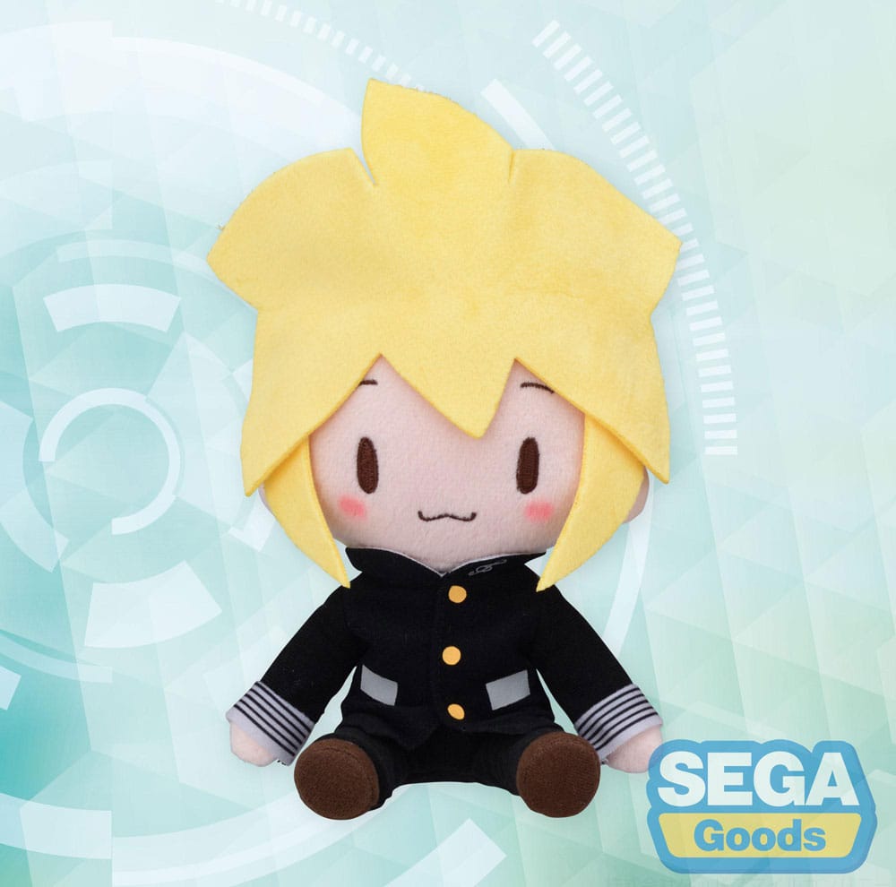 Character Vocal Series 02: Kagamine Rin/Len Fuwa Petit Mini Plüschfigur Kagamine Len Uniform Ver. (EX) 16 cm Plüschtier Yokina