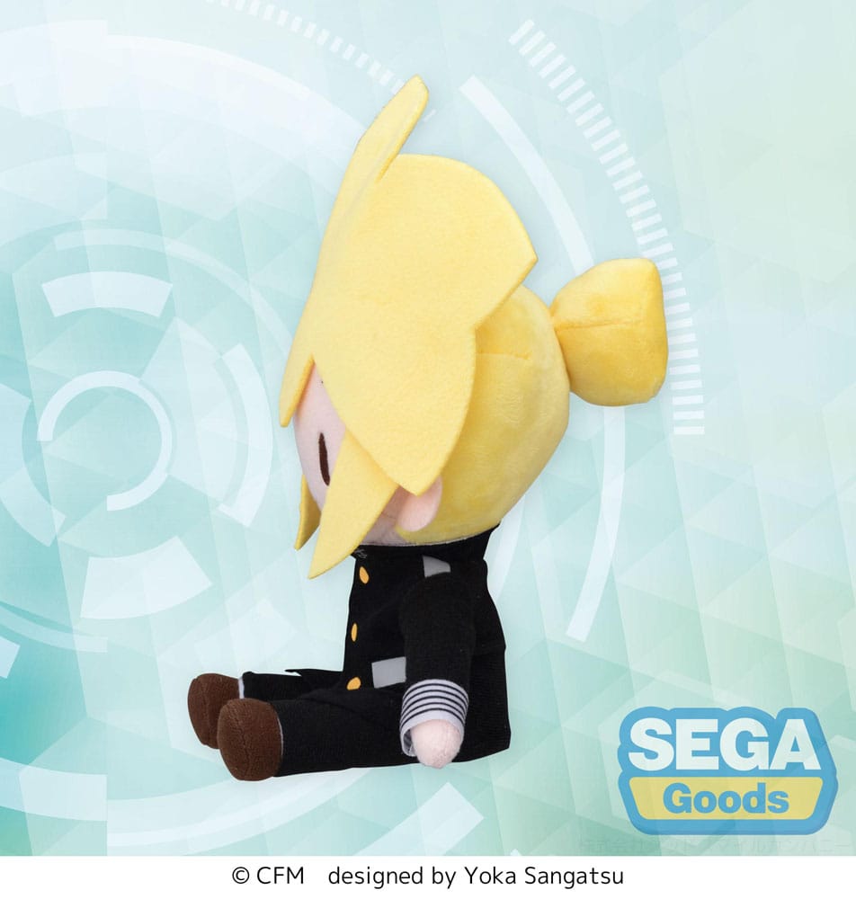 Character Vocal Series 02: Kagamine Rin/Len Fuwa Petit Mini Plüschfigur Kagamine Len Uniform Ver. (EX) 16 cm Plüschtier Yokina