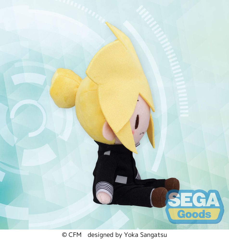 Character Vocal Series 02: Kagamine Rin/Len Fuwa Petit Mini Plüschfigur Kagamine Len Uniform Ver. (EX) 16 cm Plüschtier Yokina
