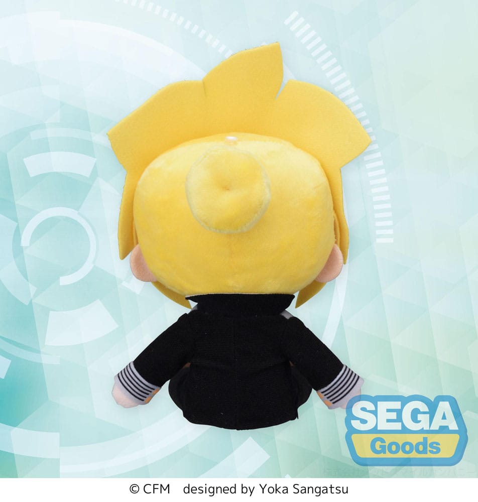 Character Vocal Series 02: Kagamine Rin/Len Fuwa Petit Mini Plüschfigur Kagamine Len Uniform Ver. (EX) 16 cm Plüschtier Yokina