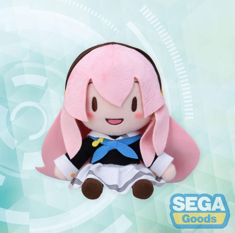 Character Vocal Series 02: Kagamine Rin/Len Fuwa Petit Mini Plüschfigur Megurine Luka Uniform Ver. (EX) 16 cm Plüschtier Yokina