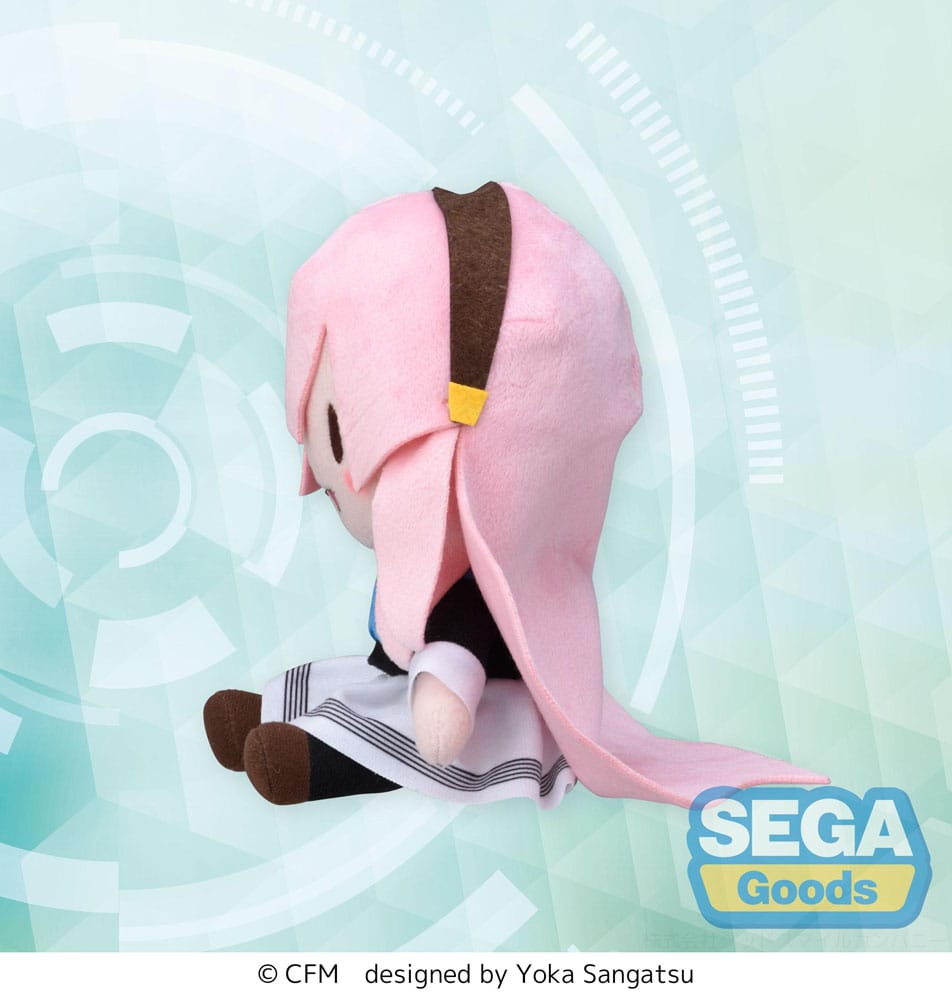 Character Vocal Series 02: Kagamine Rin/Len Fuwa Petit Mini Plüschfigur Megurine Luka Uniform Ver. (EX) 16 cm Plüschtier Yokina