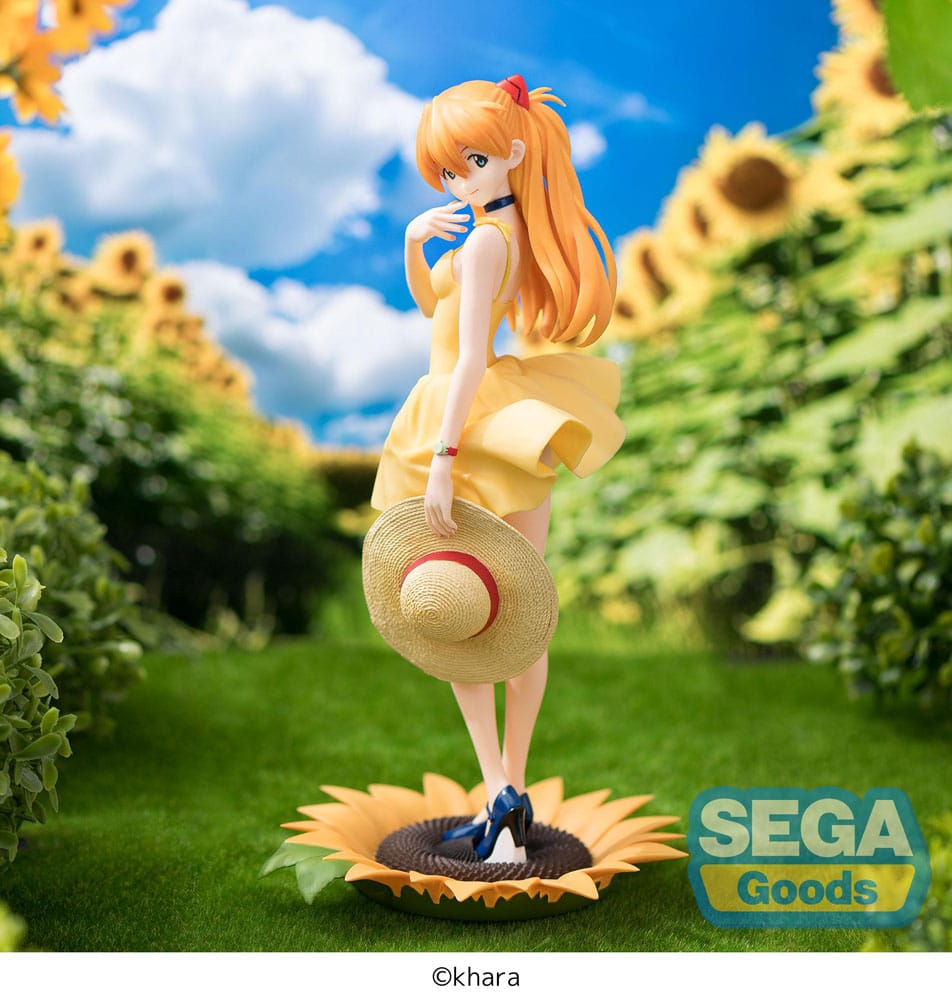 Rebuild of Evangelion Luminasta PVC Statue Asuka Summer Dress Ver. 2 24 cm Prizefiguren Yokina
