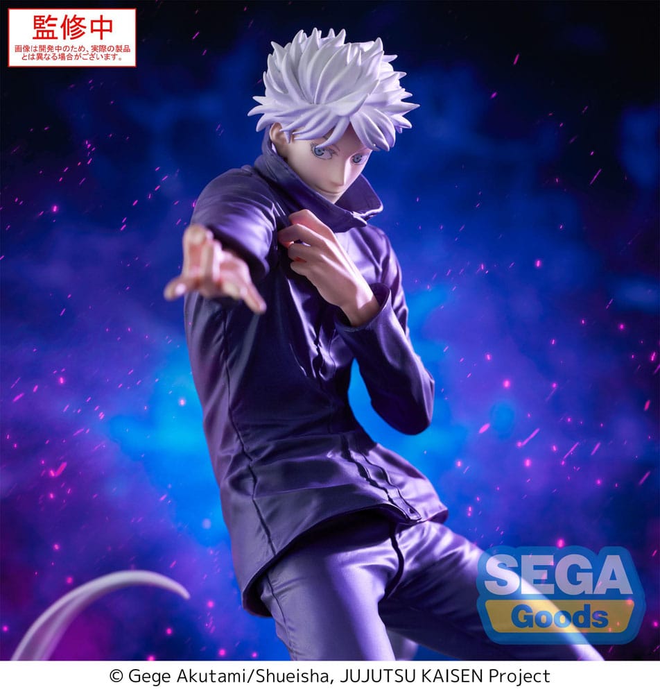 Jujutsu Kaisen Luminasta PVC Statue Satoru Gojo Hollow Purple (Kyoshiki Murasaki) 21 cm Prizefiguren Yokina