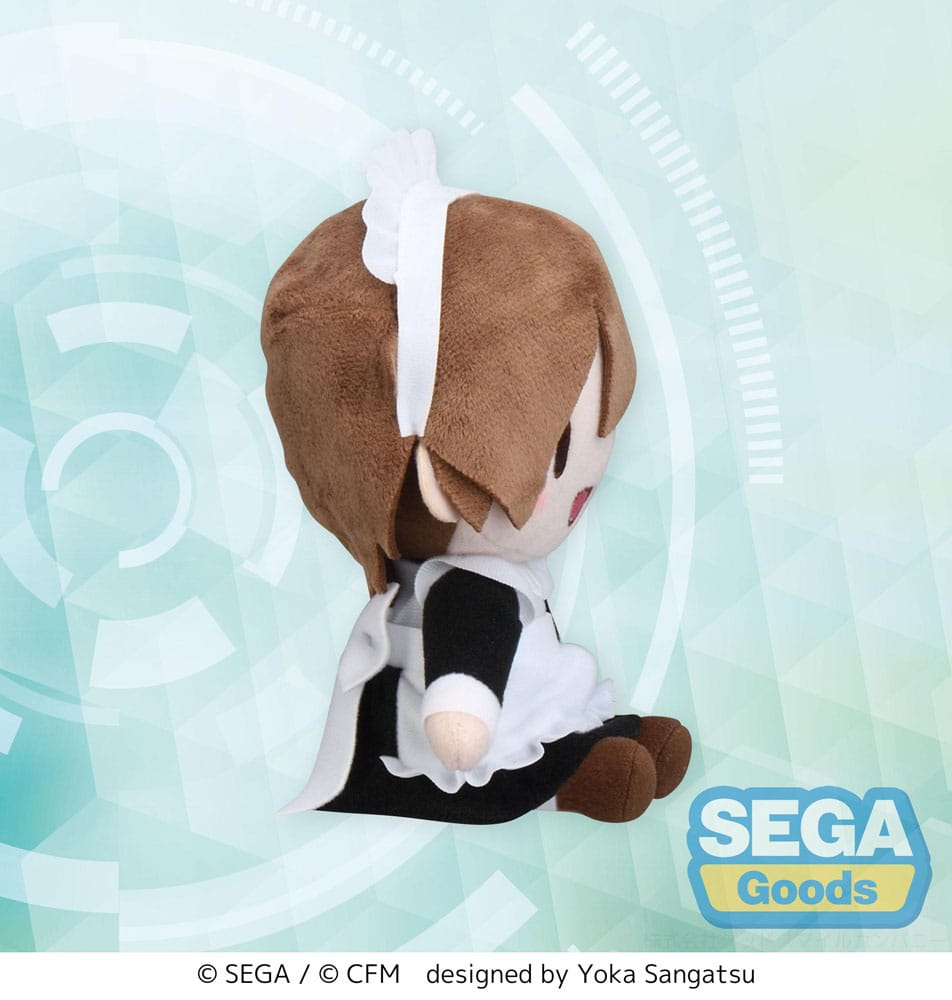 Hatsune Miku Project Diva Arcade Fuwa Petit Mini Plüschfigur Meiko Maid Ver. (EX) 16 cm Plüschtier Yokina