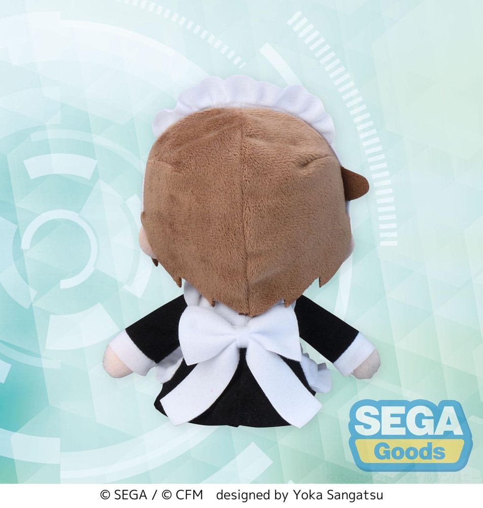 Hatsune Miku Project Diva Arcade Fuwa Petit Mini Plüschfigur Meiko Maid Ver. (EX) 16 cm Plüschtier Yokina