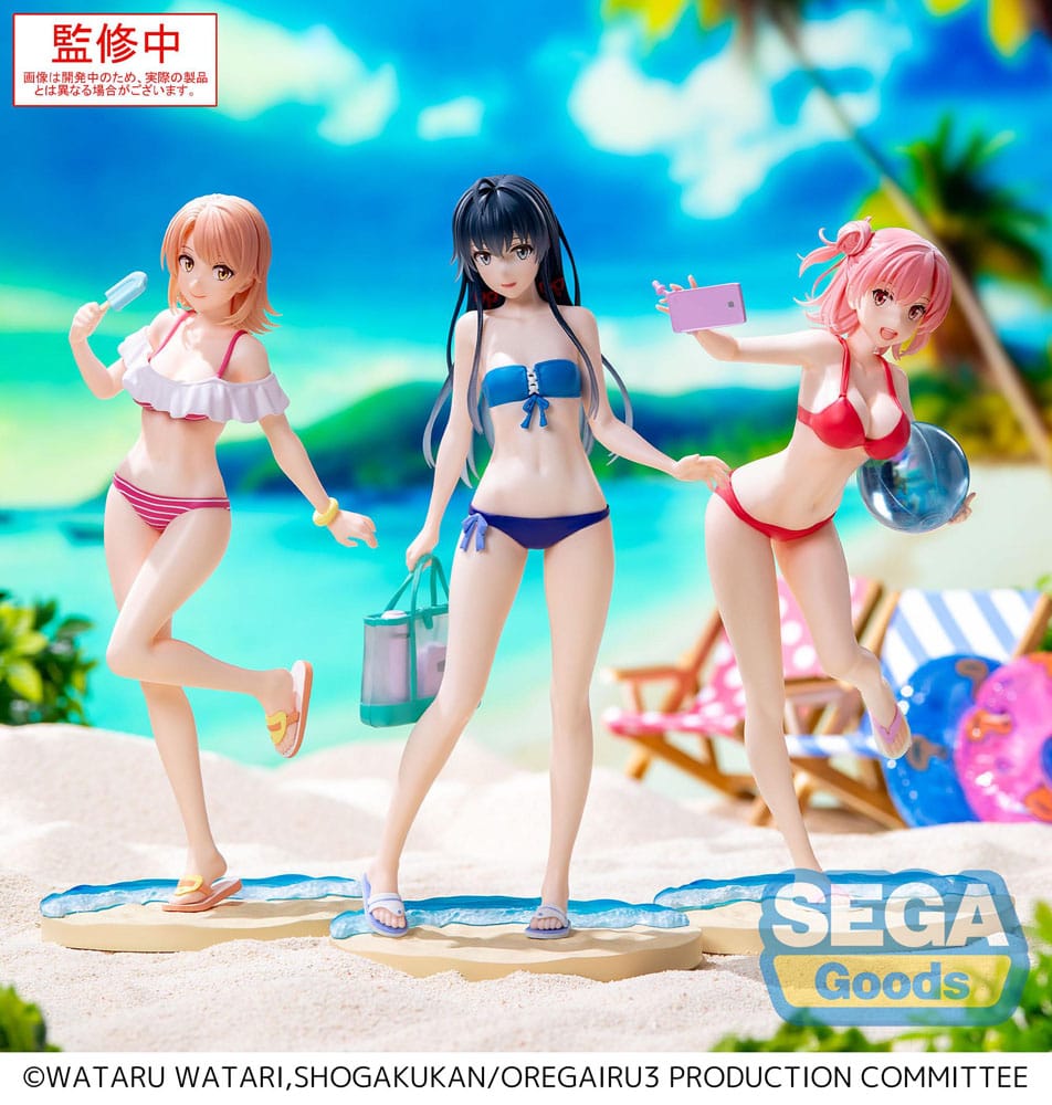 My Teen Romantic Comedy SNAFU Climax Luminasta PVC Statue Yui Yuigahama Midsummer Tokyo Bay 19 cm Prizefiguren Yokina