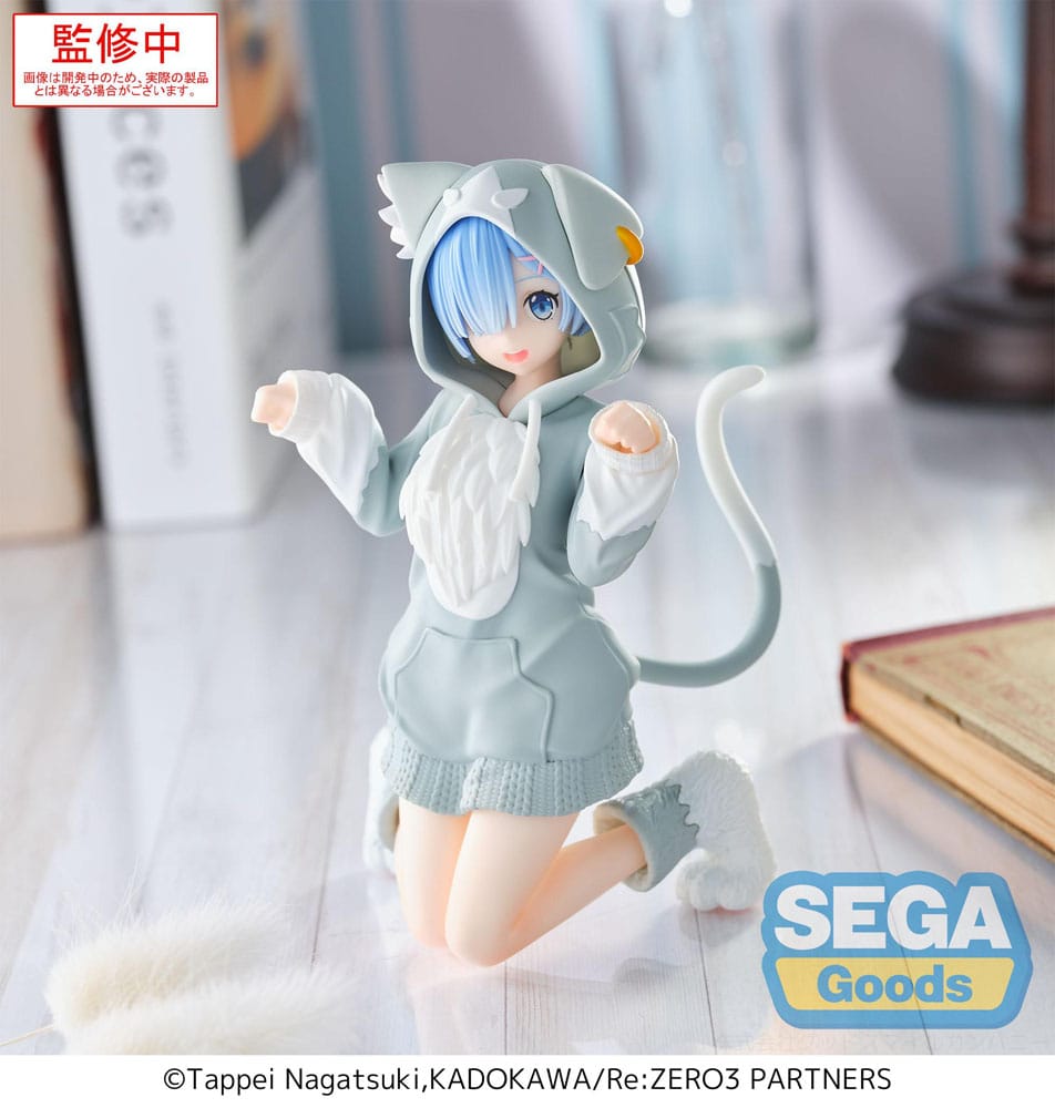 Re:Zero Starting Life in Another World Yumemirize PVC Statue Rem Mofumofu Pack 11 cm Prizefiguren Yokina