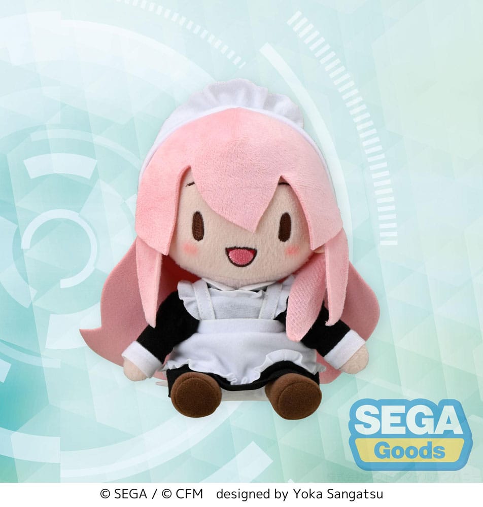 Hatsune Miku: Project DIVA Arcade Future Tone Fuwa Petit Plüschfigur Megurine Luka Maid Ver. (EX) 16 cm Plüschtier Yokina