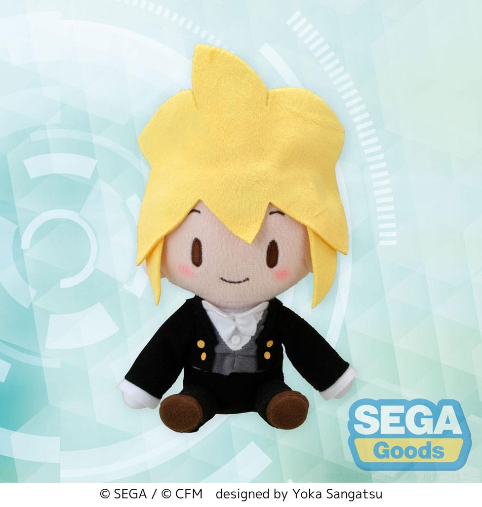 Hatsune Miku: Project DIVA Arcade Future Tone Fuwa Petit Plüschfigur Kagamine Len Butler Ver. (EX) 16 cm Plüschtier Yokina