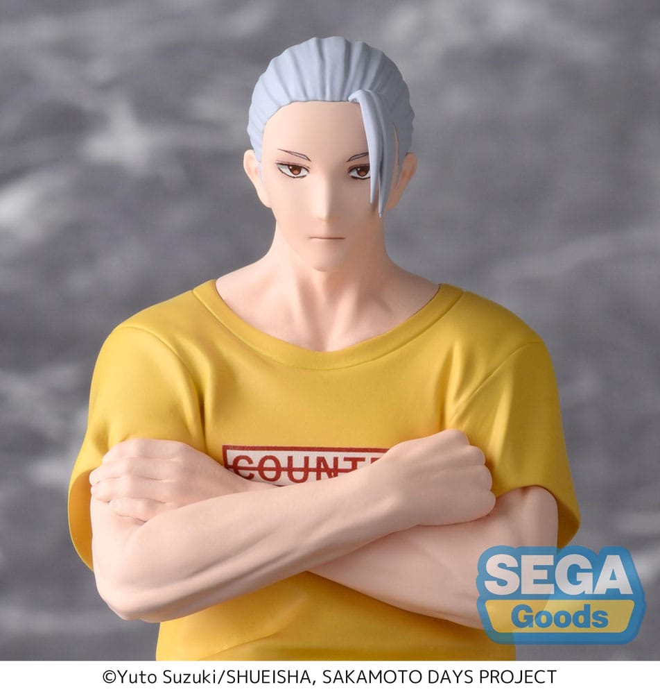 Sakamoto Days PM Perching PVC Statue Taro Sakamoto Serious Ver. 14 cm Prizefiguren Yokina