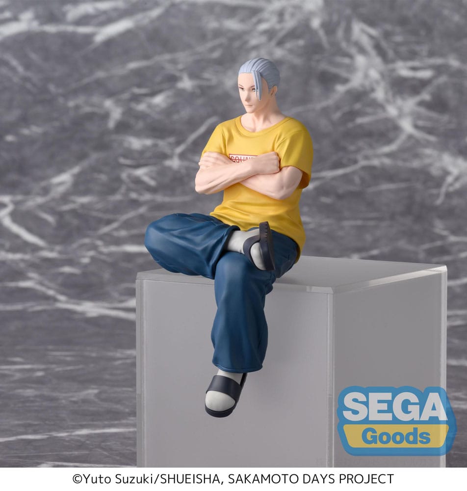 Sakamoto Days PM Perching PVC Statue Taro Sakamoto Serious Ver. 14 cm Prizefiguren Yokina