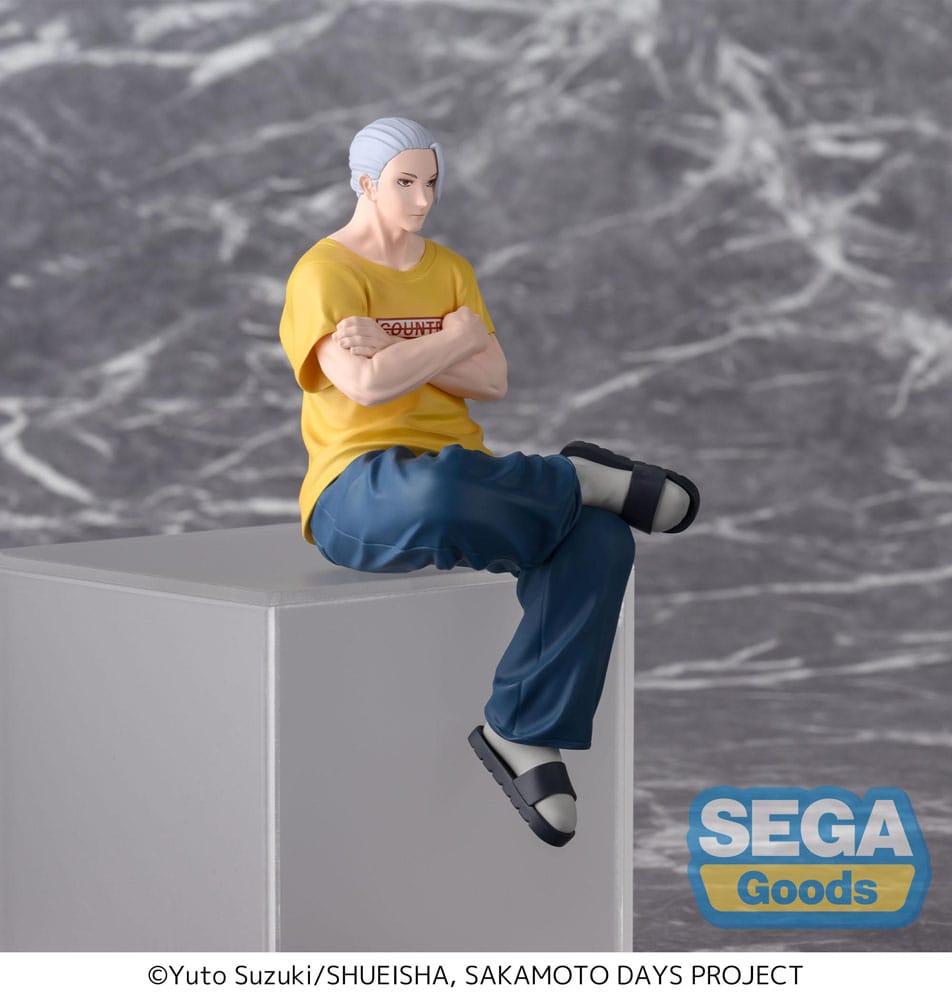 Sakamoto Days PM Perching PVC Statue Taro Sakamoto Serious Ver. 14 cm Prizefiguren Yokina
