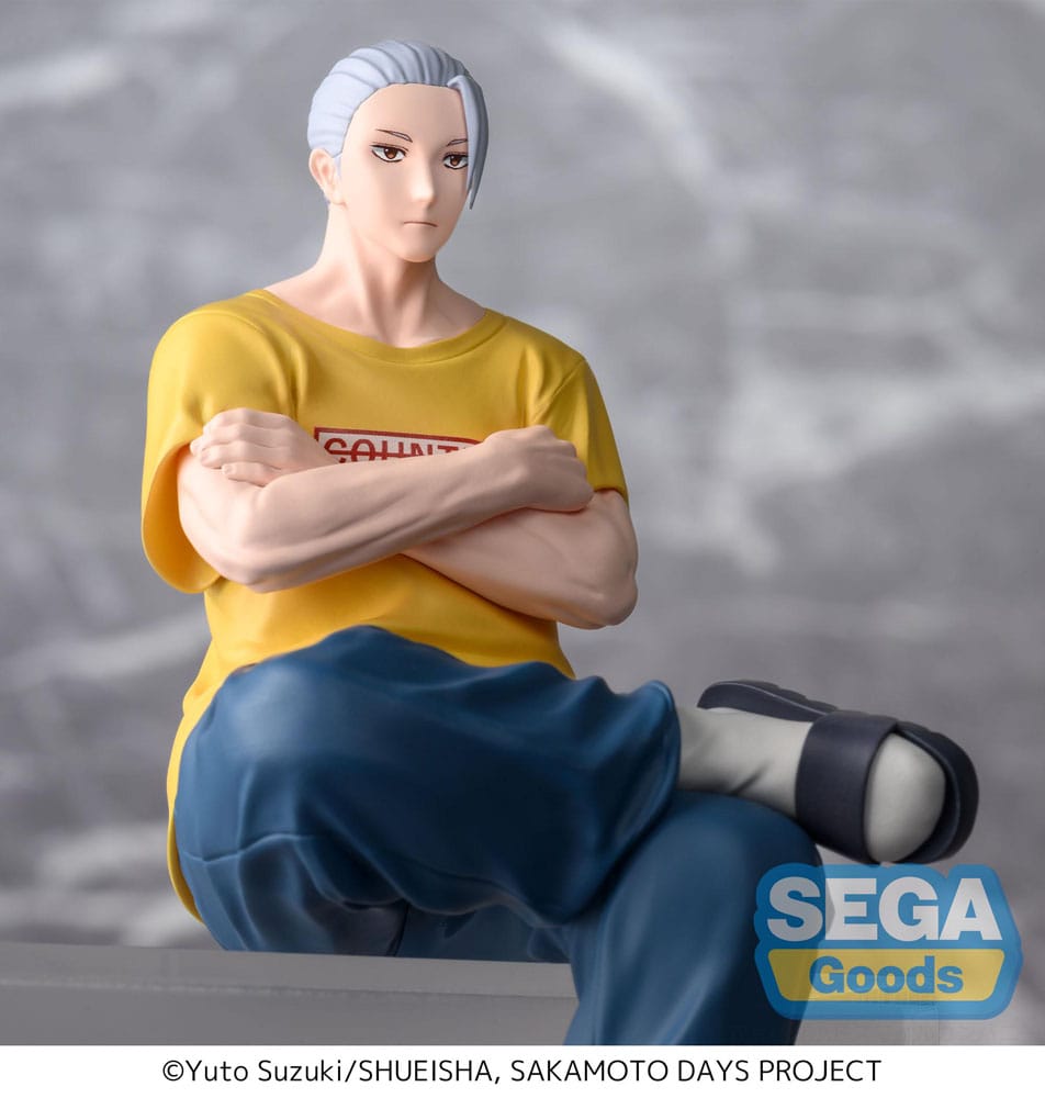 Sakamoto Days PM Perching PVC Statue Taro Sakamoto Serious Ver. 14 cm Prizefiguren Yokina