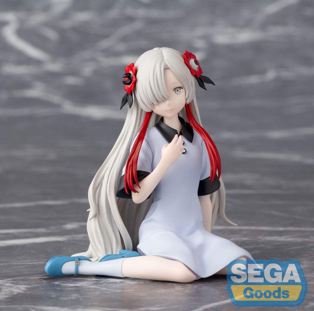 Kamitsubaki City under Construction PM Perching PVC Statue Sekai Yorukawa 9 cm Prizefiguren Yokina
