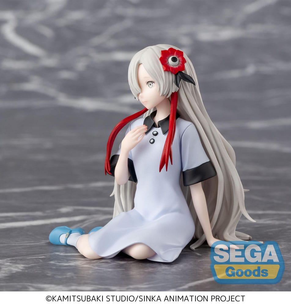 Kamitsubaki City under Construction PM Perching PVC Statue Sekai Yorukawa 9 cm Prizefiguren Yokina