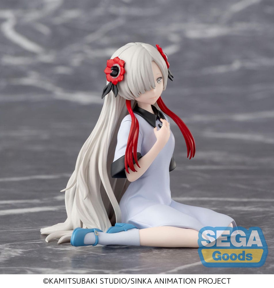 Kamitsubaki City under Construction PM Perching PVC Statue Sekai Yorukawa 9 cm Prizefiguren Yokina