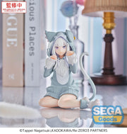 Re:Zero Starting Life in Another World Yumemirize PVC Statue Emilia Mofumofu Pack 11 cm Prizefiguren Yokina