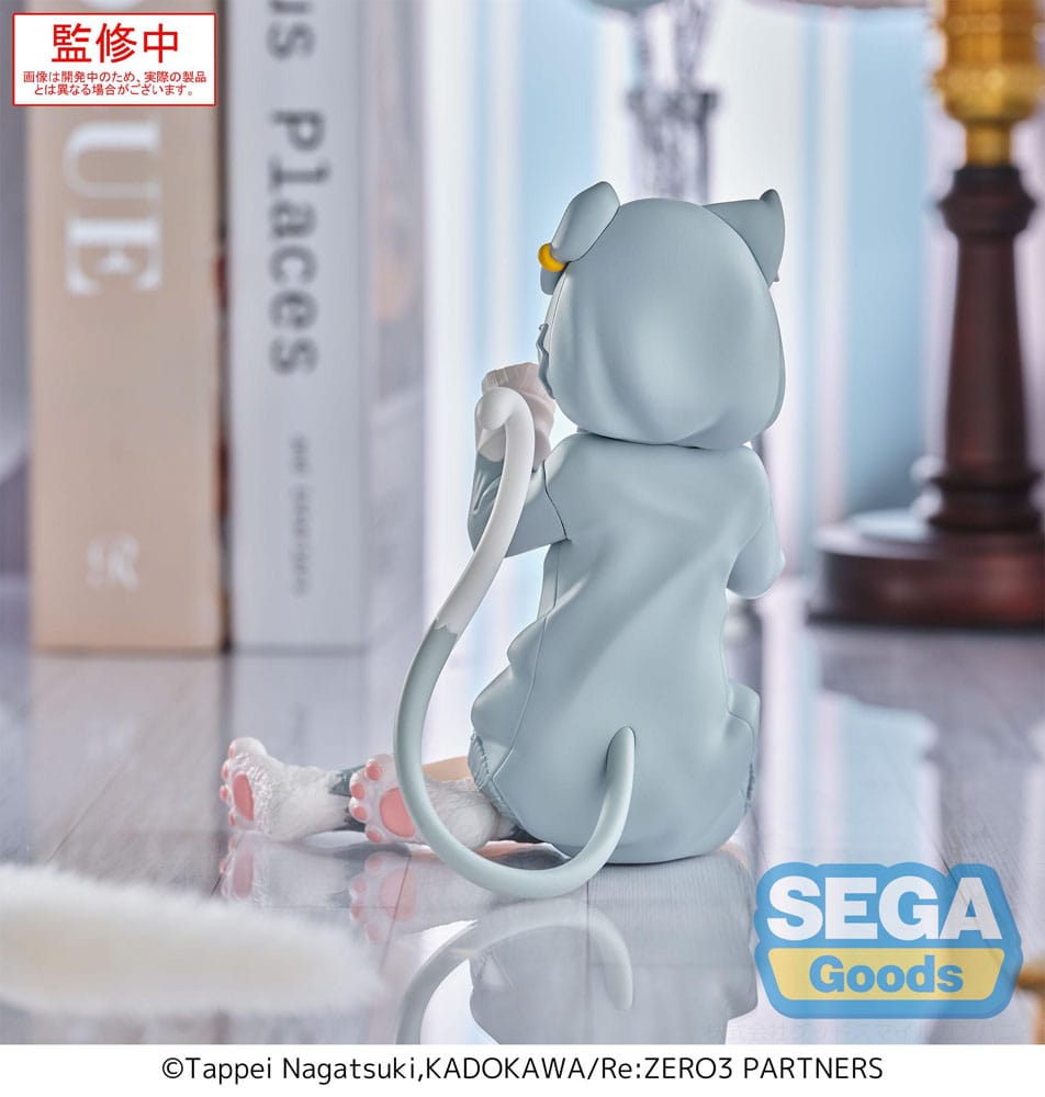 Re:Zero Starting Life in Another World Yumemirize PVC Statue Emilia Mofumofu Pack 11 cm Prizefiguren Yokina