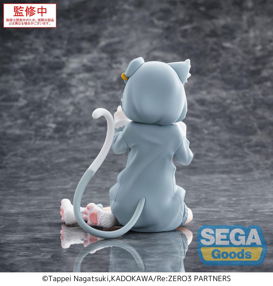 Re:Zero Starting Life in Another World Yumemirize PVC Statue Emilia Mofumofu Pack 11 cm Prizefiguren Yokina