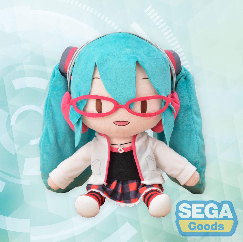 Hatsune Miku Project Diva Arcade Future Tone Fuwa Petit Plüschfigur Hatsune Miku Natural LL 30 cm Plüschtier Yokina