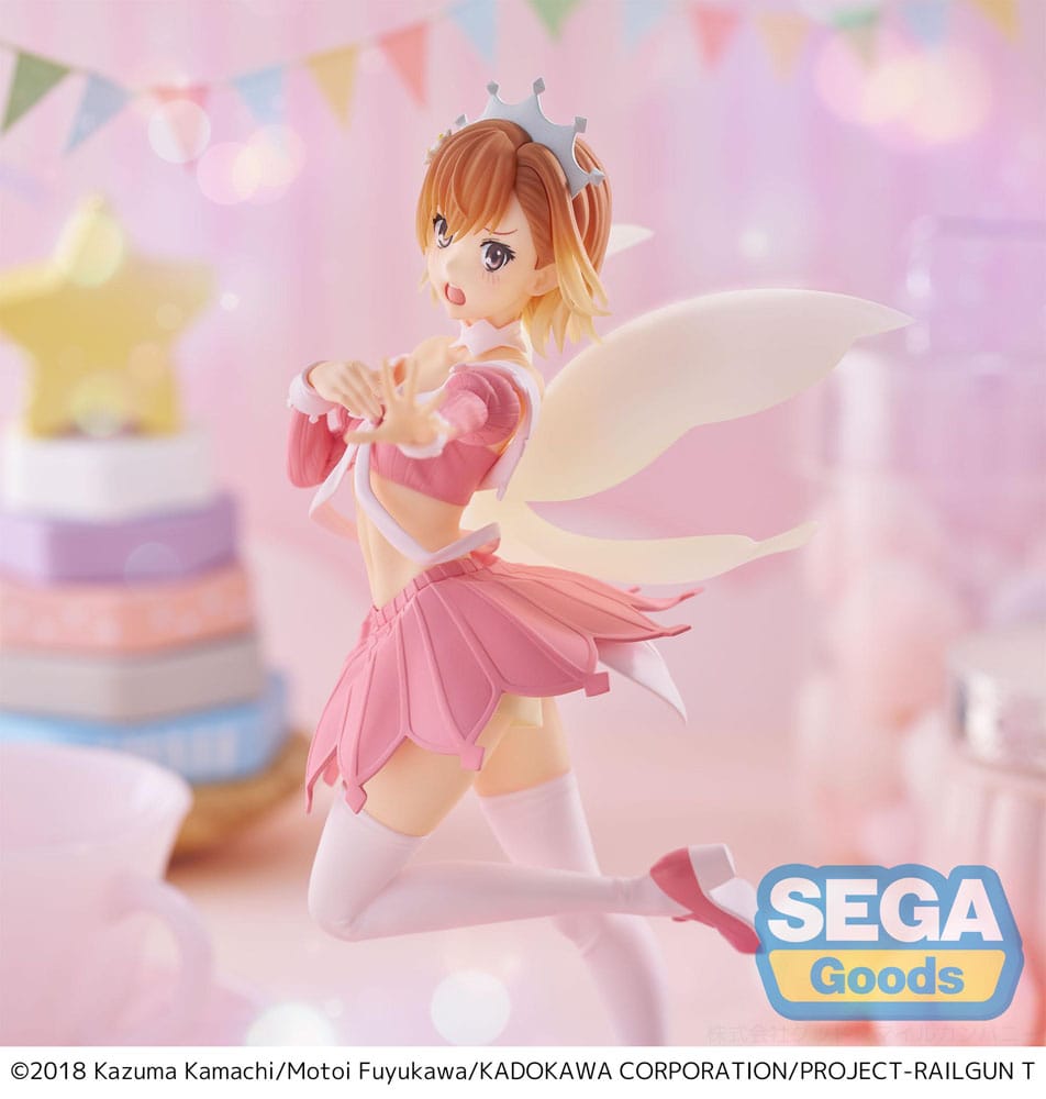 A Certain Scientific Railgun T Luminasta PVC Statue Mikoto Misaka Great Spirit Maid 20 cm Prizefiguren Yokina