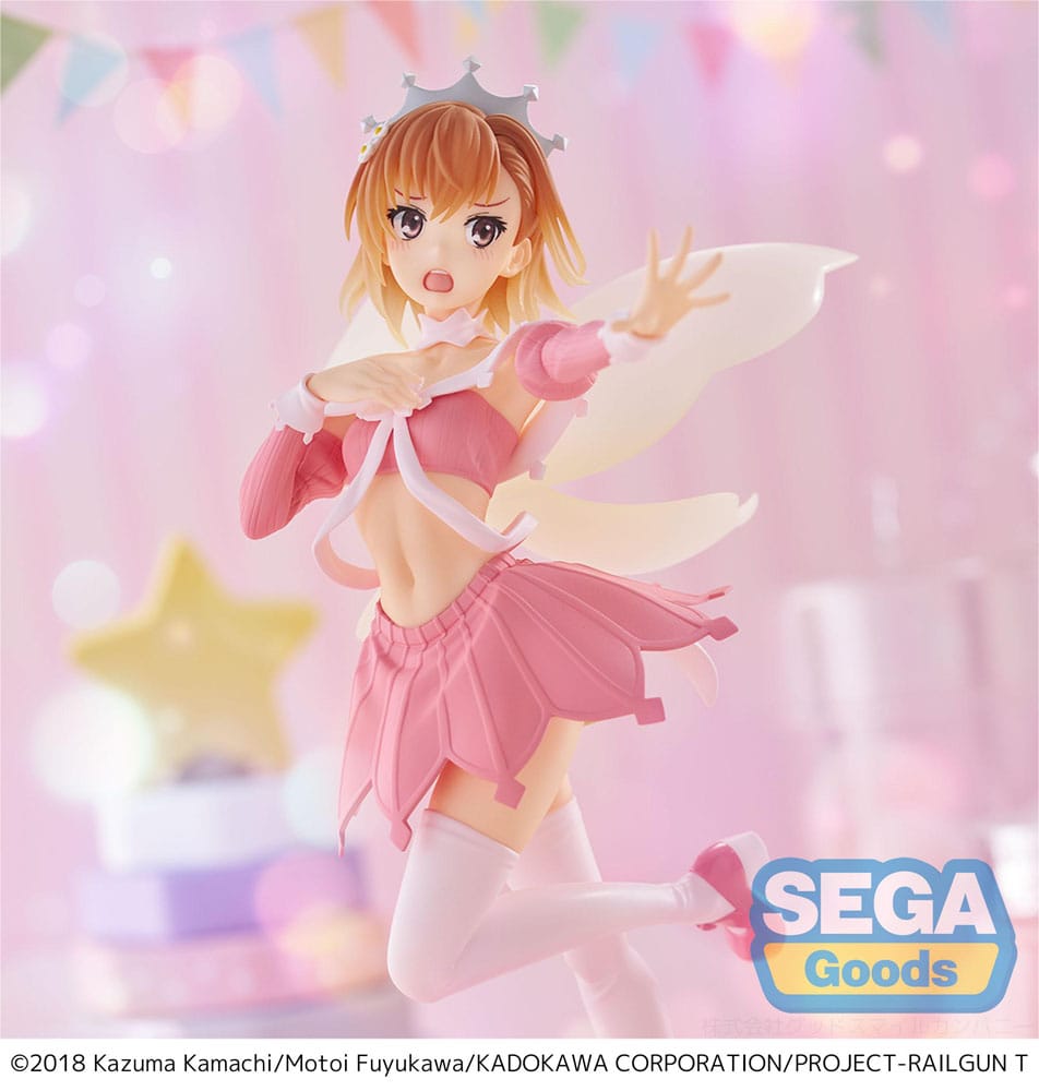 A Certain Scientific Railgun T Luminasta PVC Statue Mikoto Misaka Great Spirit Maid 20 cm Prizefiguren Yokina