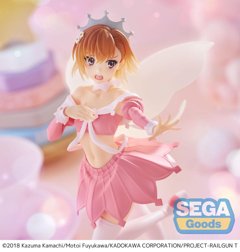 A Certain Scientific Railgun T Luminasta PVC Statue Mikoto Misaka Great Spirit Maid 20 cm Prizefiguren Yokina