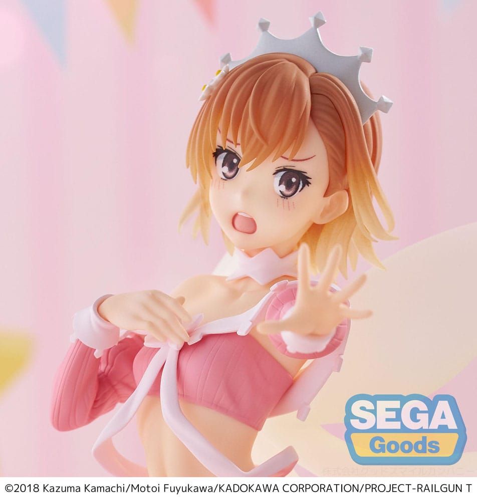 A Certain Scientific Railgun T Luminasta PVC Statue Mikoto Misaka Great Spirit Maid 20 cm Prizefiguren Yokina