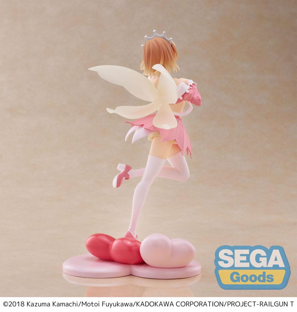 A Certain Scientific Railgun T Luminasta PVC Statue Mikoto Misaka Great Spirit Maid 20 cm Prizefiguren Yokina