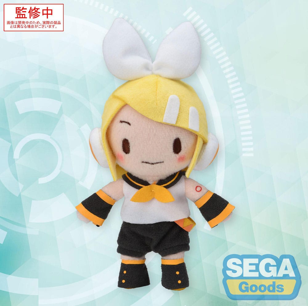 Character Vocal Series 02: Kagamine Rin/Len Fuwa Petit Mini Plüschfigur Kagamine Rin (EX) 17 cm Plüschtier Yokina