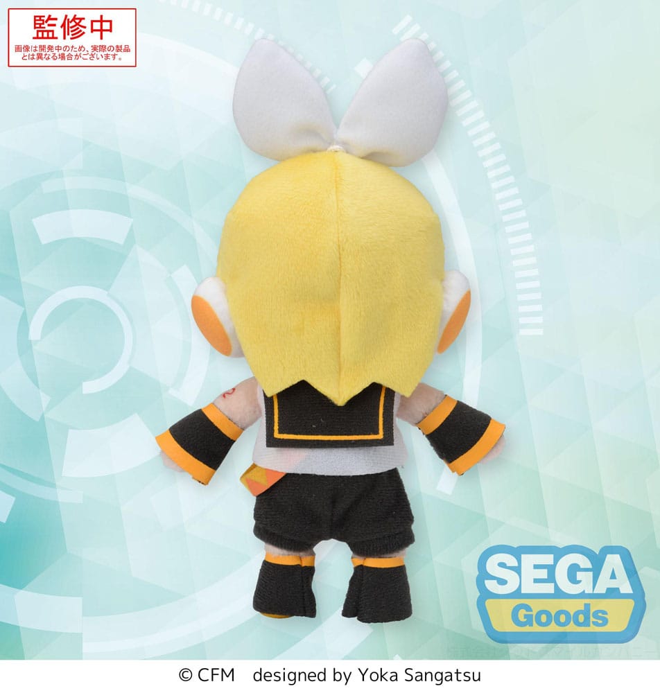 Character Vocal Series 02: Kagamine Rin/Len Fuwa Petit Mini Plüschfigur Kagamine Rin (EX) 17 cm Plüschtier Yokina