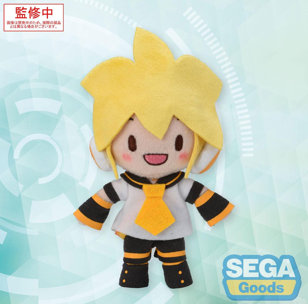 Character Vocal Series 02: Kagamine Rin/Len Fuwa Petit Mini Plüschfigur Kagamine Len (EX) 17 cm Plüschtier Yokina