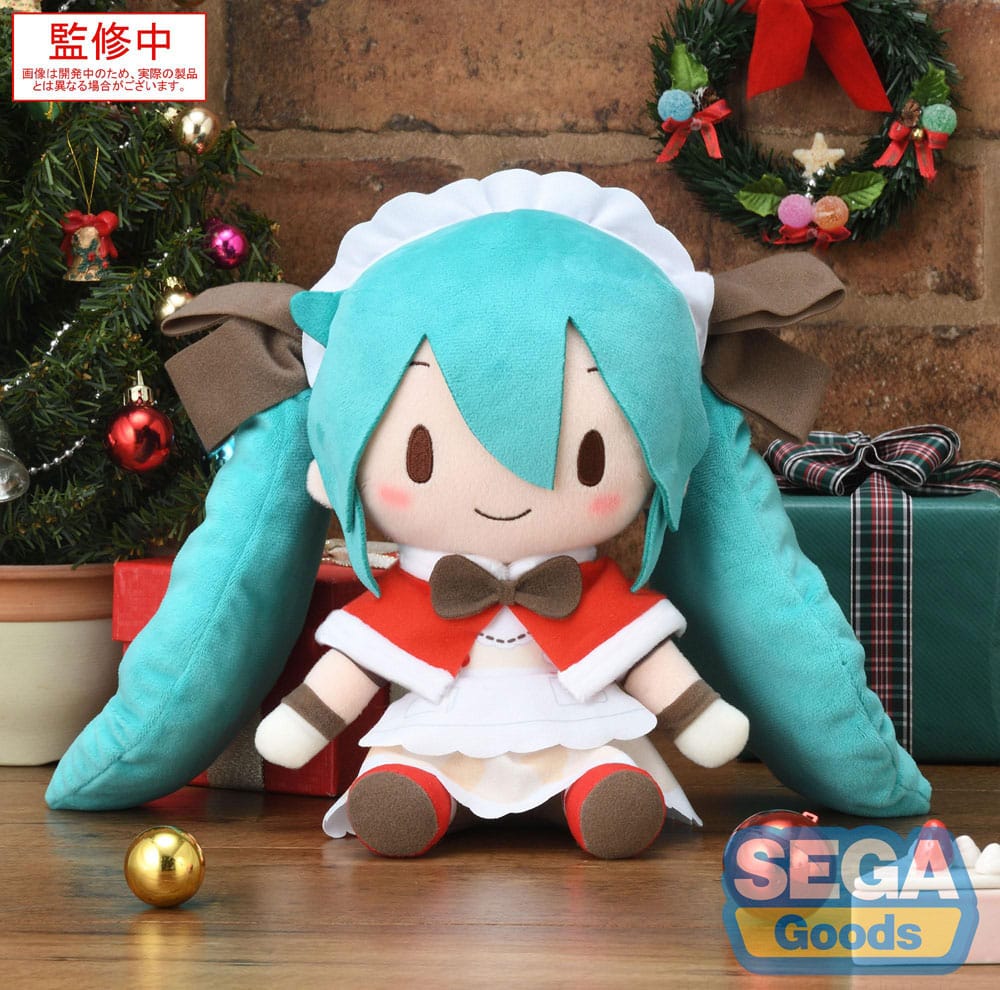 Character Vocal Series 01: Hatsune Miku Fuwa Petit Plüschfigur Hatsune Miku Christmas 2025 M 22 cm Plüschtier Yokina