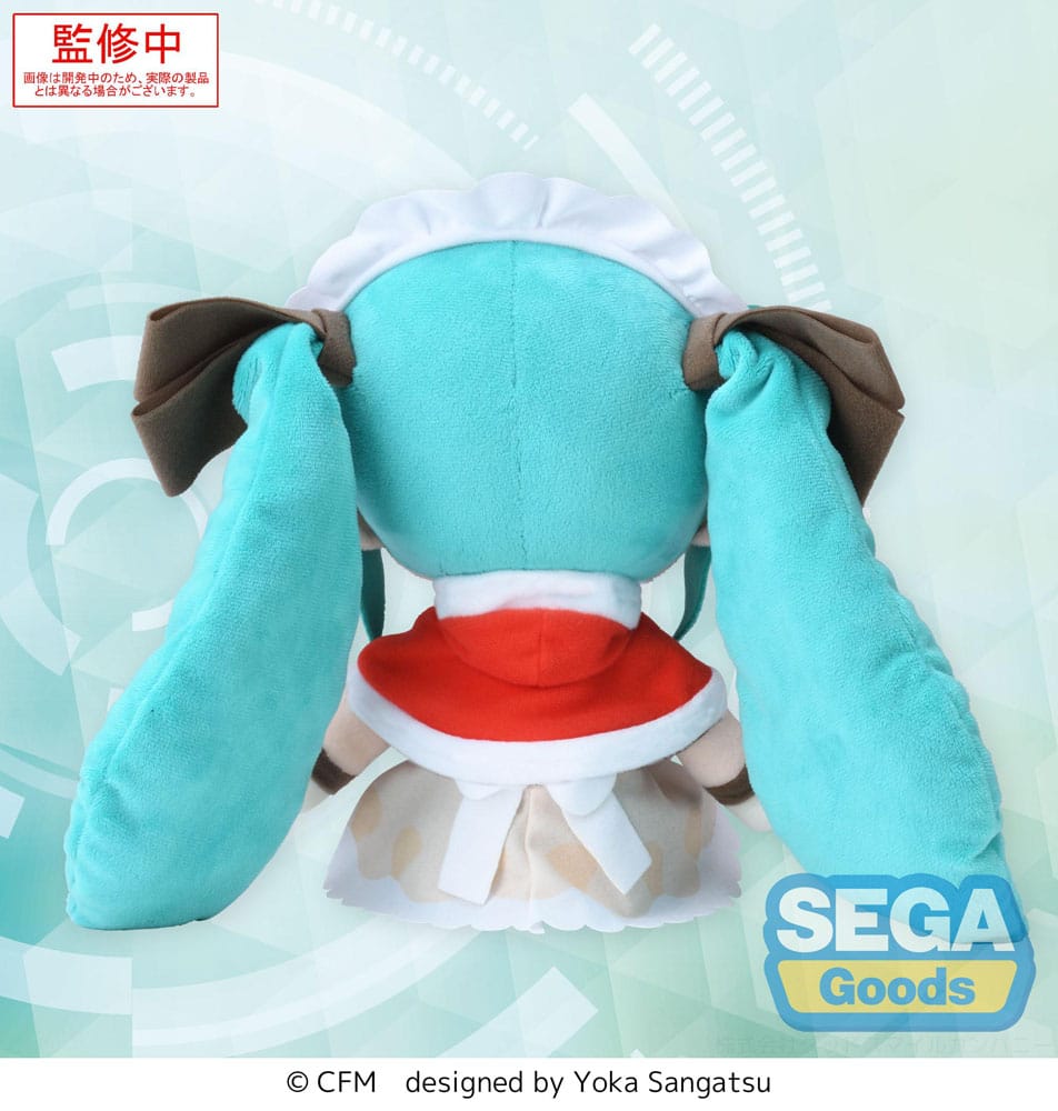 Character Vocal Series 01: Hatsune Miku Fuwa Petit Plüschfigur Hatsune Miku Christmas 2025 M 22 cm Plüschtier Yokina