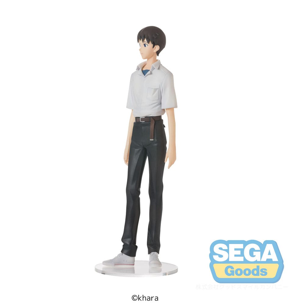 Rebuild of Evangelion High Premium PVC Statue Shinji Ikari Uniform Ver. 22 cm Prizefiguren Yokina