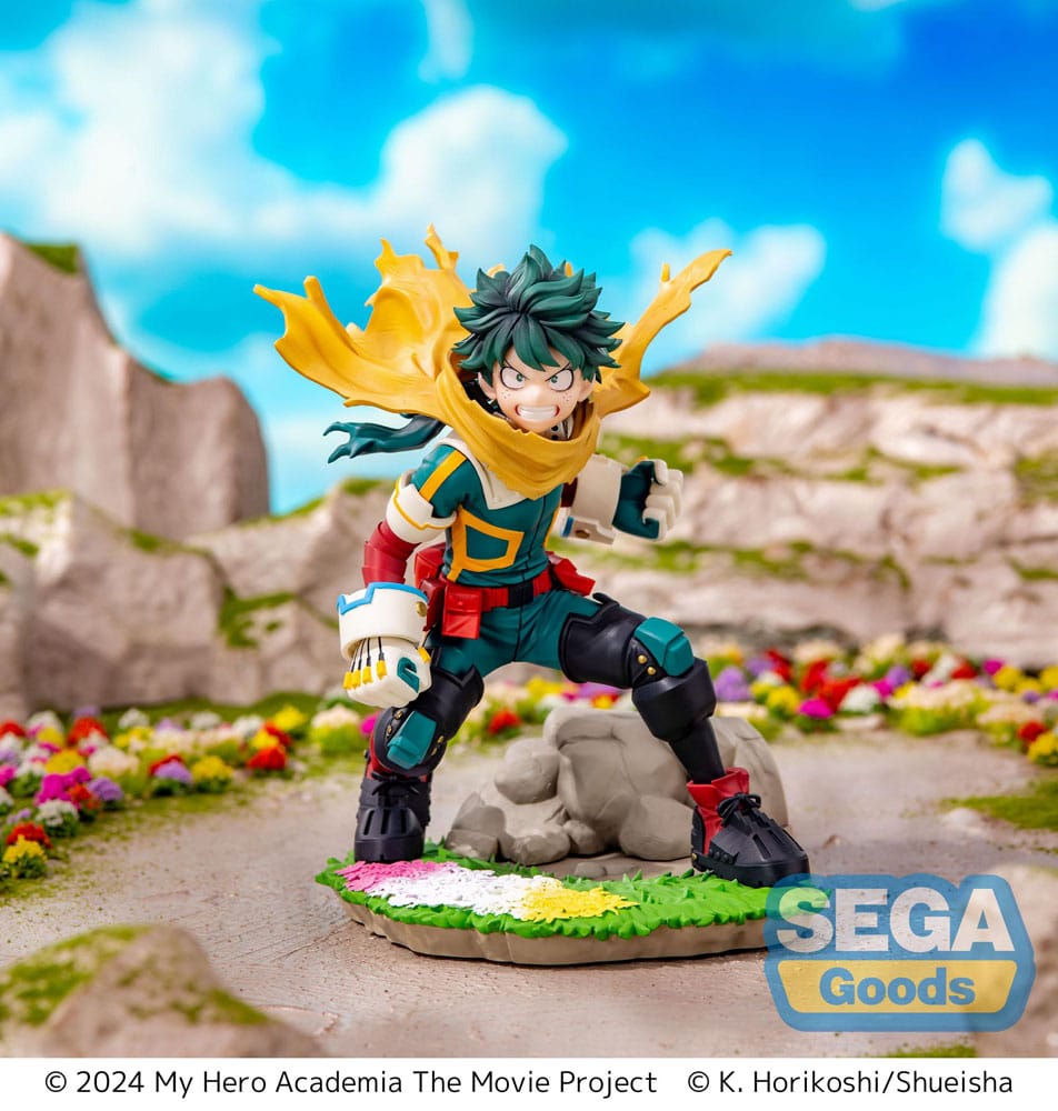 My Hero Academia: You're Next Xross Link PVC Statue Izuku Midoriya 14 cm Prizefiguren Yokina