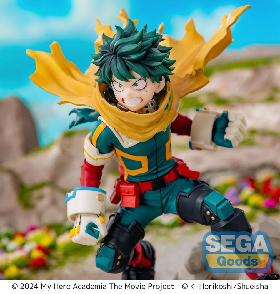 My Hero Academia: You're Next Xross Link PVC Statue Izuku Midoriya 14 cm Prizefiguren Yokina