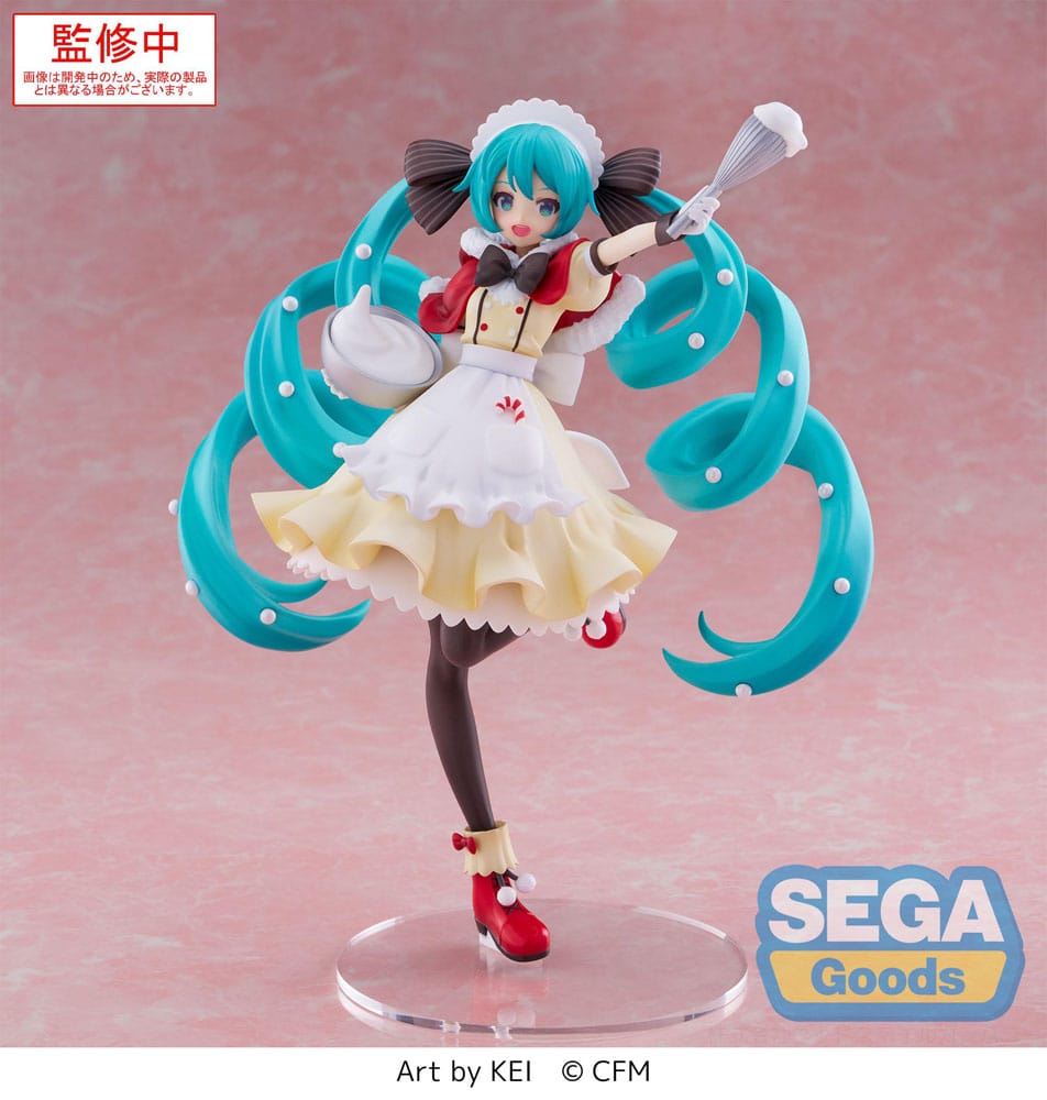 Character Vocal Series 01: Hatsune Miku Luminasta PVC Statue Hatsune Miku Christmas 2025 20 cm Prizefiguren Yokina