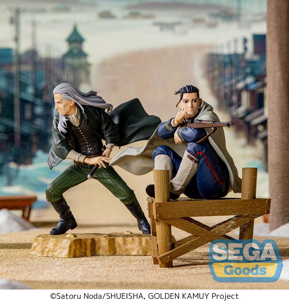 Golden Kamuy Xross Link Anime PVC Statue Hyakunosuke Ogata 13 cm Prizefiguren Yokina