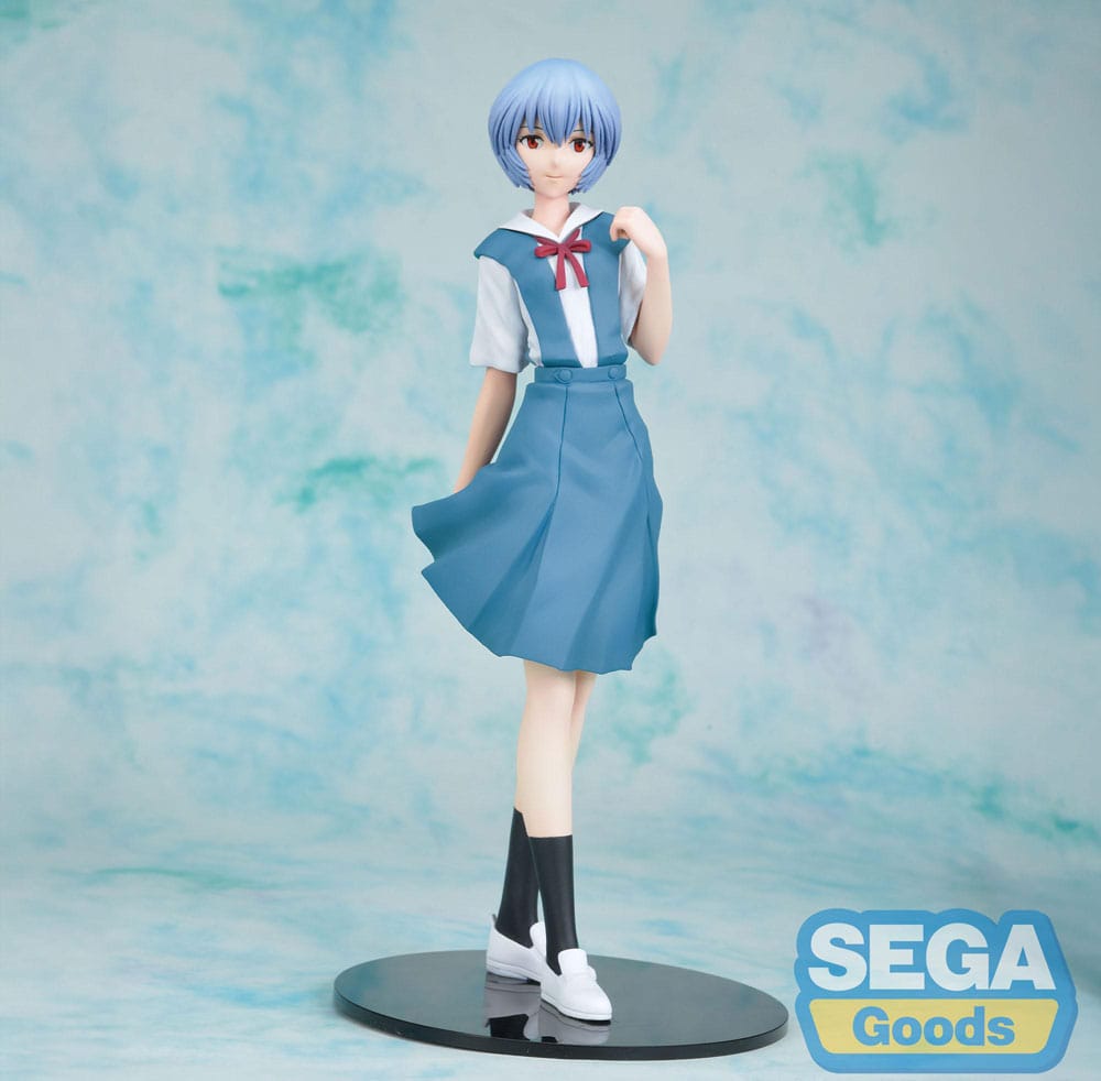 Rebuild of Evangelion High Premium PVC Statue Rei Uniform Ver. Evangelion: New Theatrical Edition 20 cm Prizefiguren Yokina