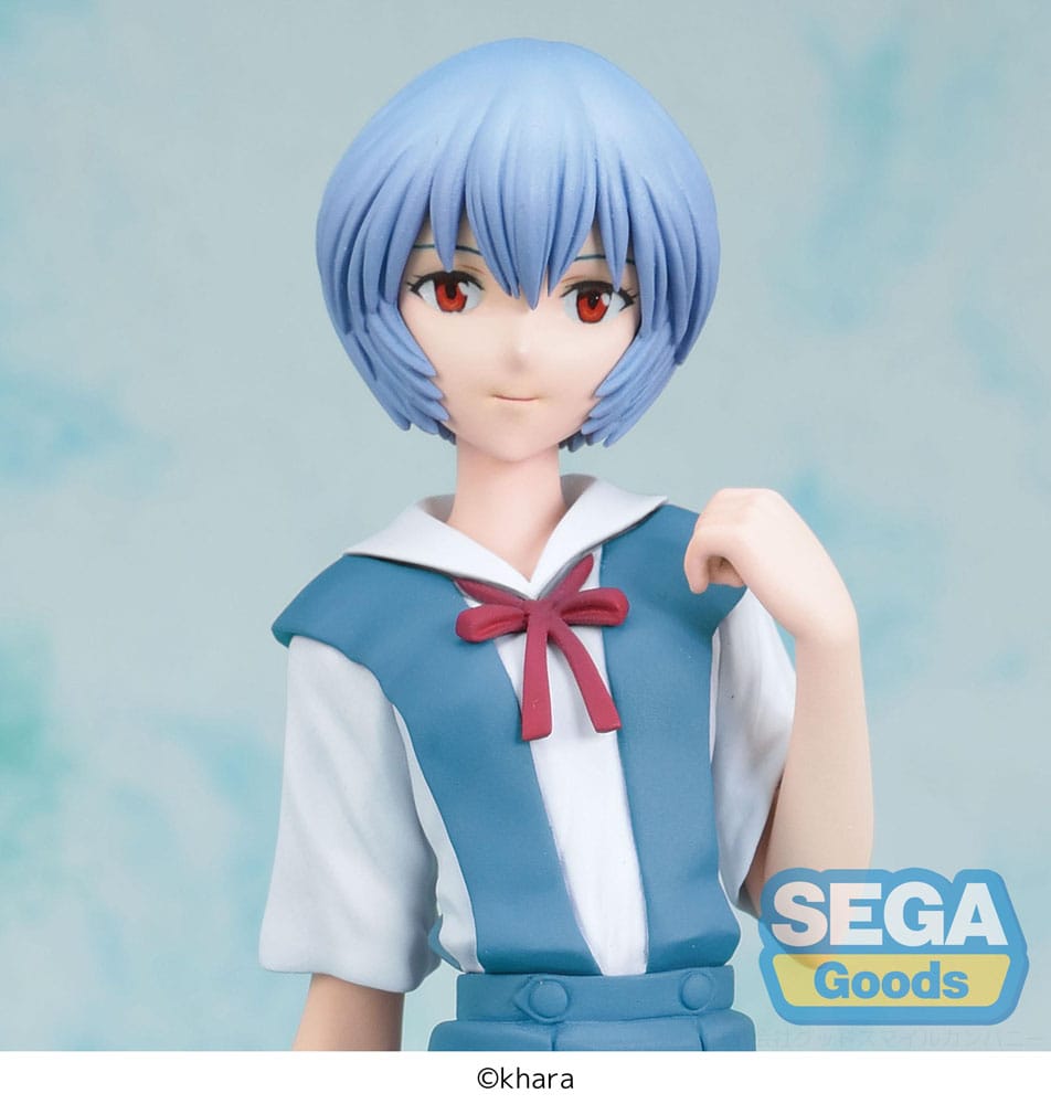 Rebuild of Evangelion High Premium PVC Statue Rei Uniform Ver. Evangelion: New Theatrical Edition 20 cm Prizefiguren Yokina