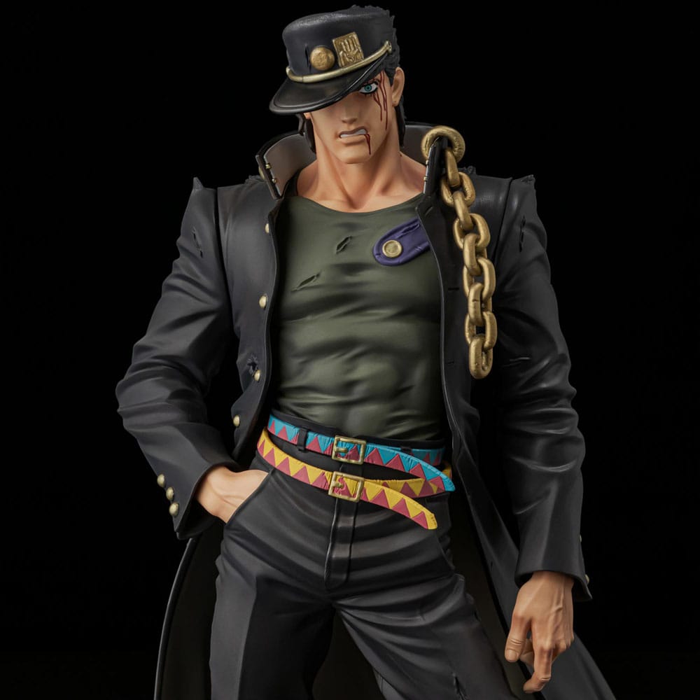 JoJo's Bizarre Adventure Stardust Crusaders Figure Museum PVC Statue 1/8 Kujo Jotaro 25 cm Scalefiguren Yokina