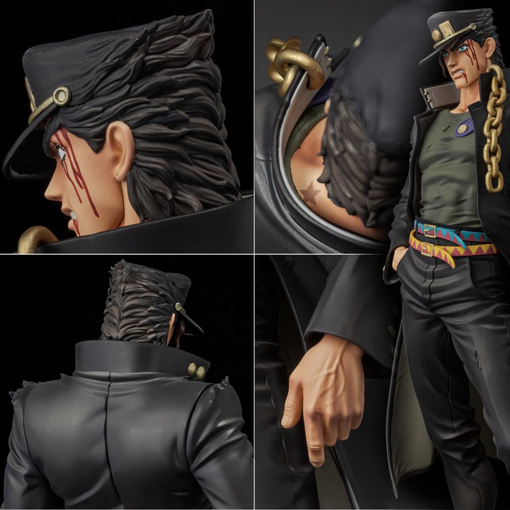JoJo's Bizarre Adventure Stardust Crusaders Figure Museum PVC Statue 1/8 Kujo Jotaro 25 cm Scalefiguren Yokina
