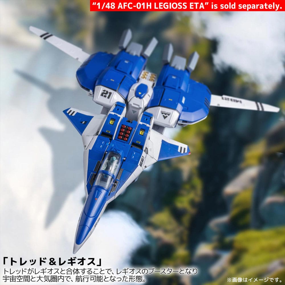 Genesis Climber Mospeada Riobot Diecast Actionfigur 1/48 148 AB-01H Tread 30 cm Figmas Yokina