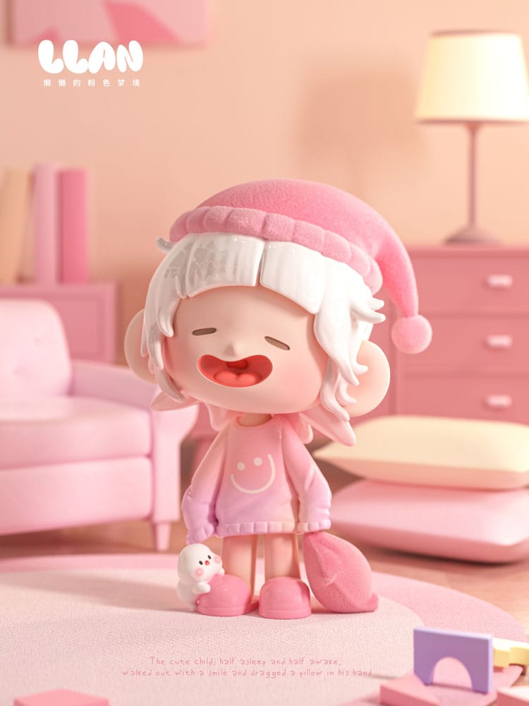 Original Character 8 Sammelfiguren Lazy Pink Dreamland 11 cm Minifiguren Yokina
