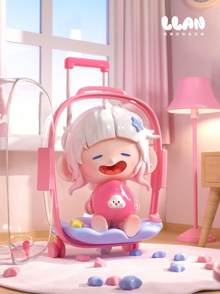 Original Character 8 Sammelfiguren Lazy Pink Dreamland 11 cm Minifiguren Yokina