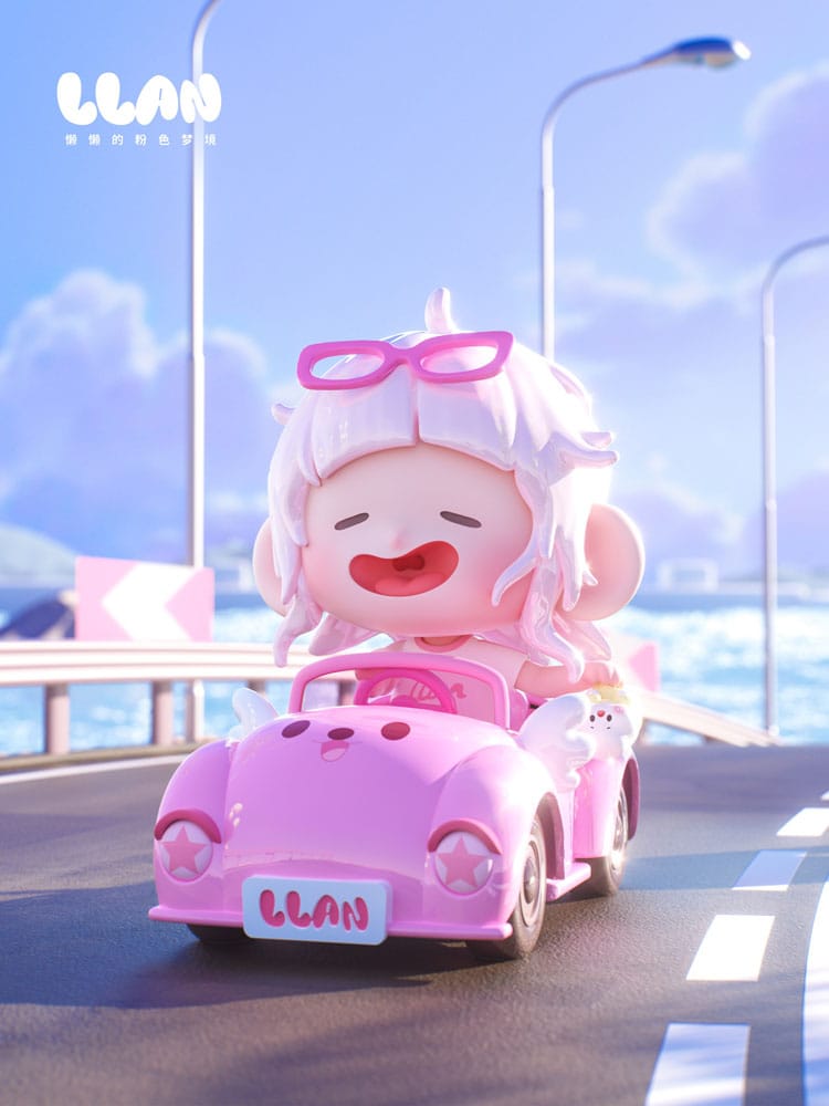 Original Character 8 Sammelfiguren Lazy Pink Dreamland 11 cm Minifiguren Yokina