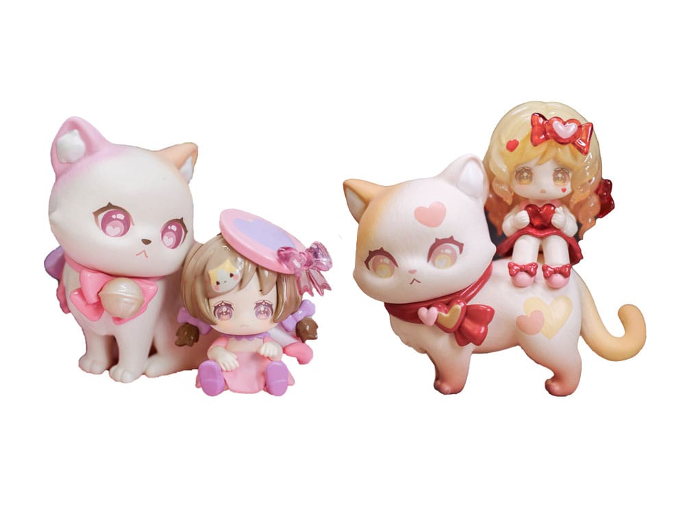 Original Character 8 Sammelfiguren Cat Nizizi-Kitten with you 8 cm Minifiguren Yokina